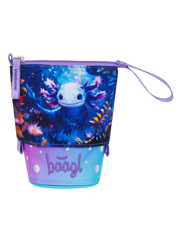 BAAGL  BAAGL Школен пенал Pastelkovník Аксолотъл GRS