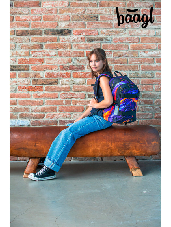 BAAGL  BAAGL Школен раници Skate Vibe GRS