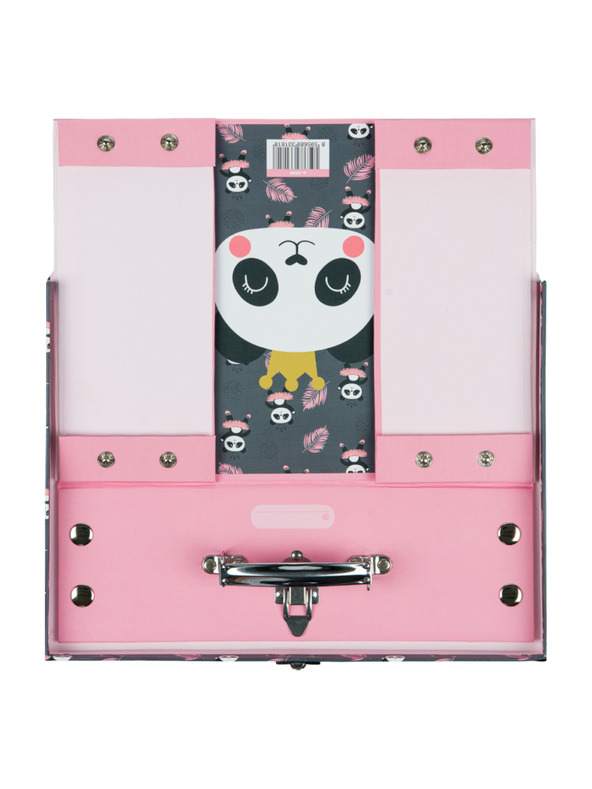 BAAGL  BAAGL Сгъваем школен куфар Panda с фитинги