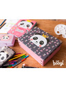 BAAGL  BAAGL Сгъваем школен куфар Panda с фитинги