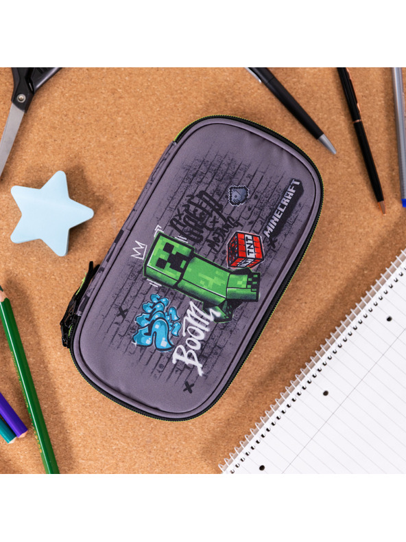 BAAGL  BAAGL Училищен пенал etue Skate Minecraft TNT