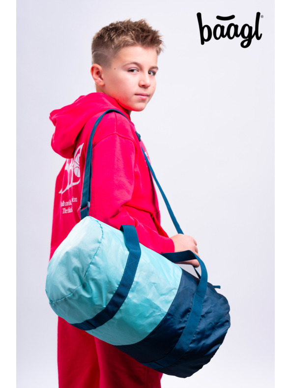 BAAGL  BAAGL SET 3 Skate Petrol: раница, пенал, спортна чанта GRS