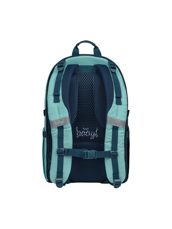 BAAGL  BAAGL SET 3 Skate Petrol: раница, пенал, спортна чанта GRS