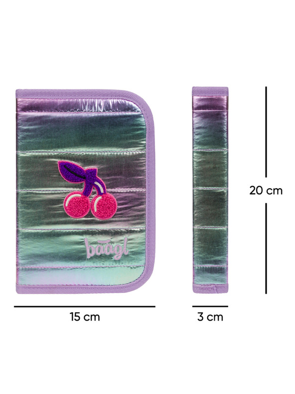 BAAGL  BAAGL SET 3 Zippy Lavender: актовка, пенал, торба