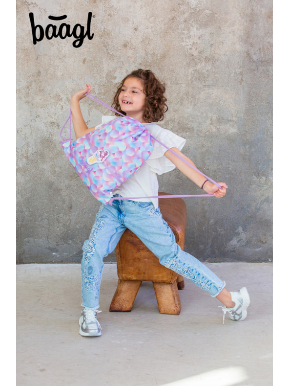 BAAGL  BAAGL SET 5 Ergo Candy: актовка, пенал, торба, престилник, портфейл