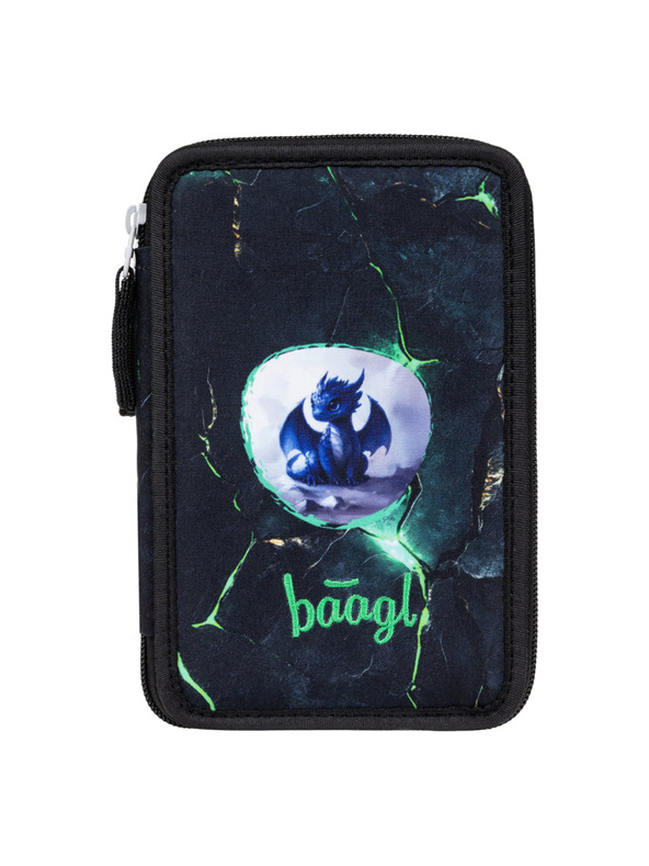 BAAGL  BAAGL Училищен пенал три етажа Драконе