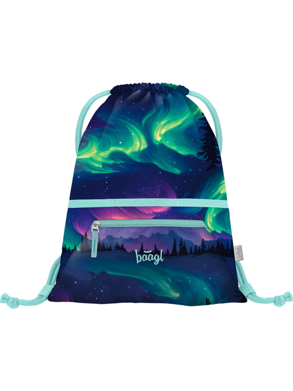 BAAGL  BAAGL SET 5 Zippy Plus Aurora: актовка, пенал, торба, престилник, портфейл GRS