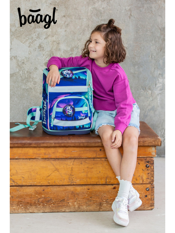 BAAGL  BAAGL SET 5 Zippy Plus Aurora: актовка, пенал, торба, престилник, портфейл GRS