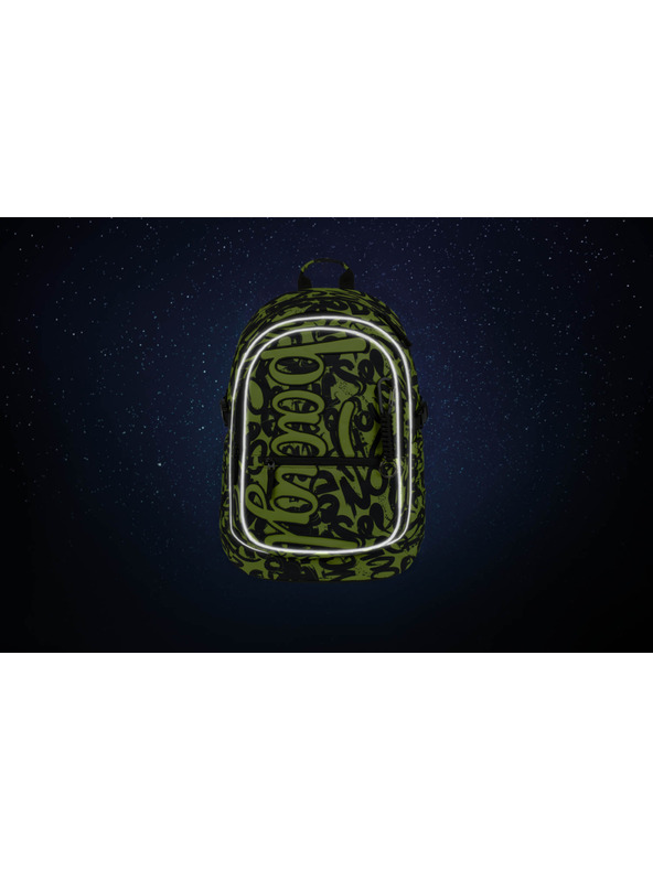 BAAGL  BAAGL Училищна раница Core Lime