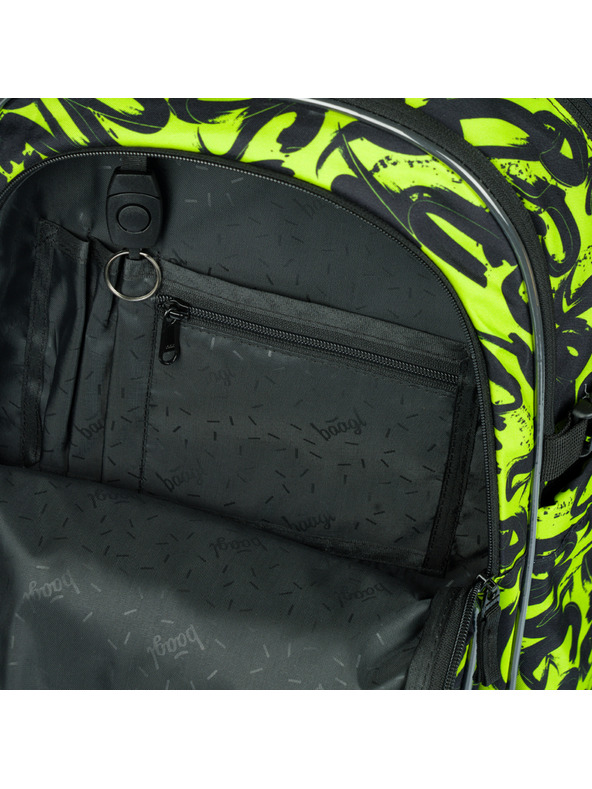 BAAGL  BAAGL Училищна раница Core Lime