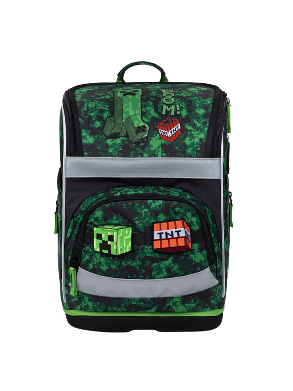 BAAGL  BAAGL КОМПЛЕКТ 3 Zippy Plus Minecraft Boom: портфейл, пенал, торбичка