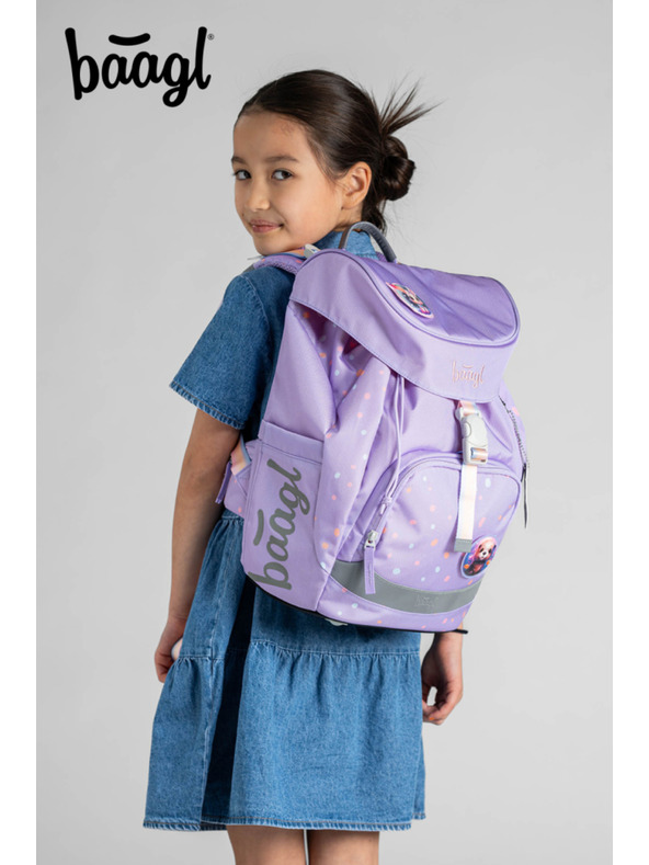 BAAGL  BAAGL КОМПЛЕКТ 5 Airy Домашни любимци: раница, пенал, торба, престилка, портфейл