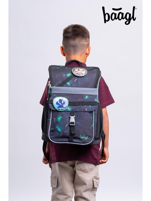 BAAGL  BAAGL Школен портфейл Zippy Драконе