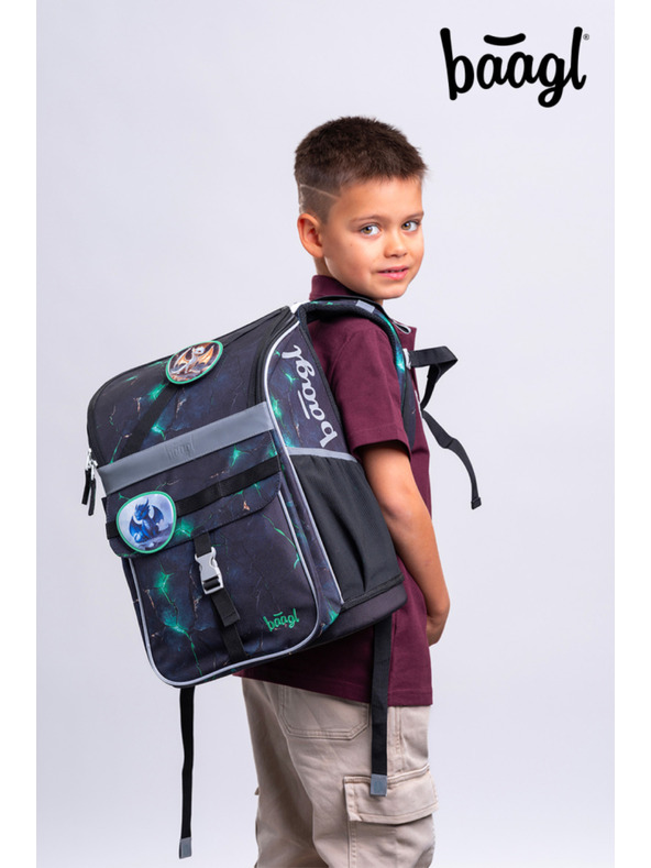 BAAGL  BAAGL Школен портфейл Zippy Драконе