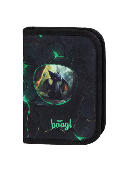 BAAGL  BAAGL КОМПЛЕКТ 5 Zippy Драконе: портфейл, пенал, торба, престилка, портфейл