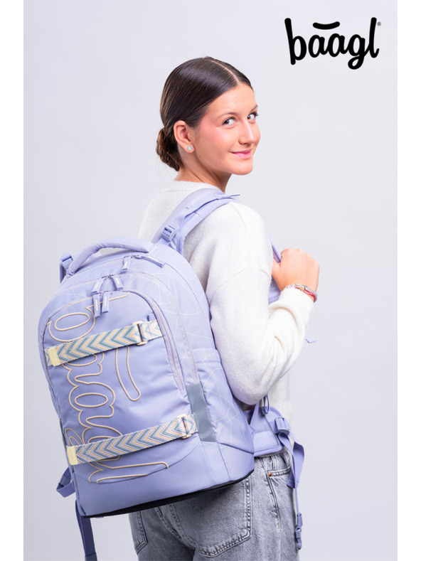 BAAGL  BAAGL Училищна раница Skate Max Mishmash GRS