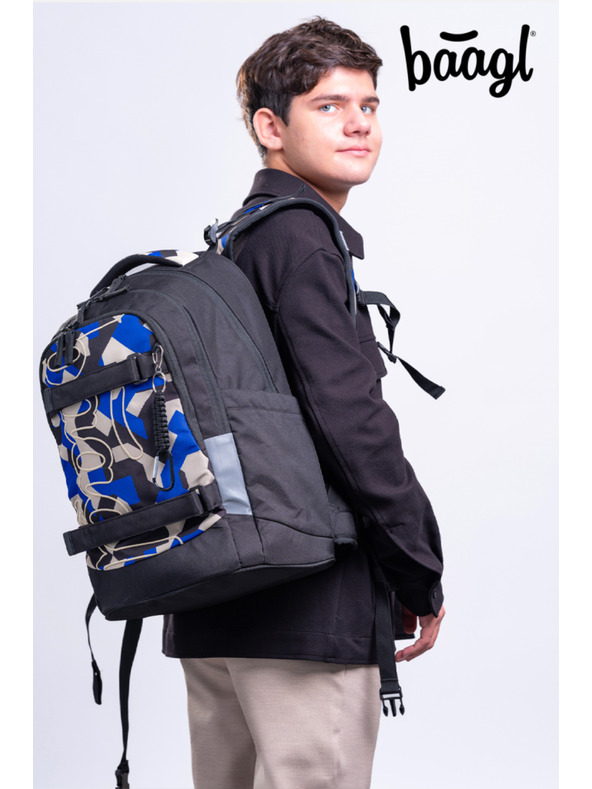 BAAGL  BAAGL SET 5 Skate Max Variety: раница, пенал, торба, спортна чанта, кръста чанта GRS