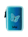 BAAGL  BAAGL Училищен пенал триелажен Butterfly GRS