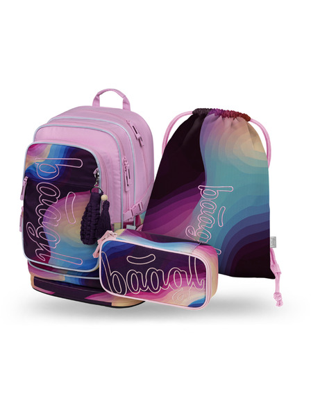 BAAGL  BAAGL SET 3 Cubic Lyra: раница, пенал, торба GRS