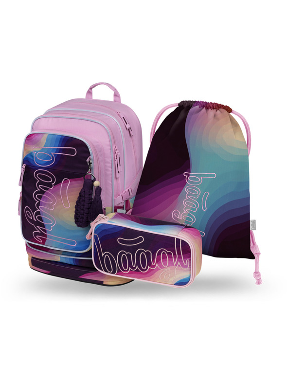 BAAGL  BAAGL SET 3 Cubic Lyra: раница, пенал, торба GRS