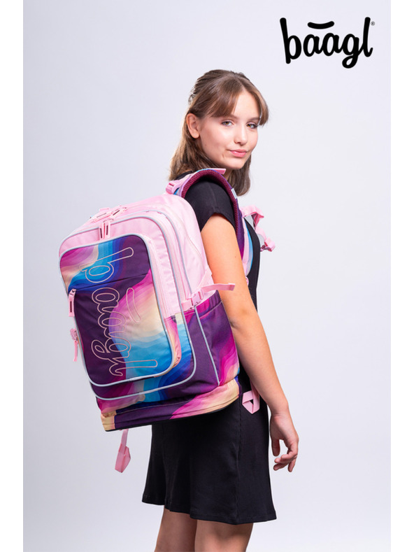 BAAGL  BAAGL SET 3 Cubic Lyra: раница, пенал, торба GRS