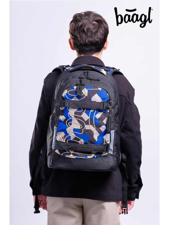 BAAGL  BAAGL Училищна раница Skate Max Variety GRS