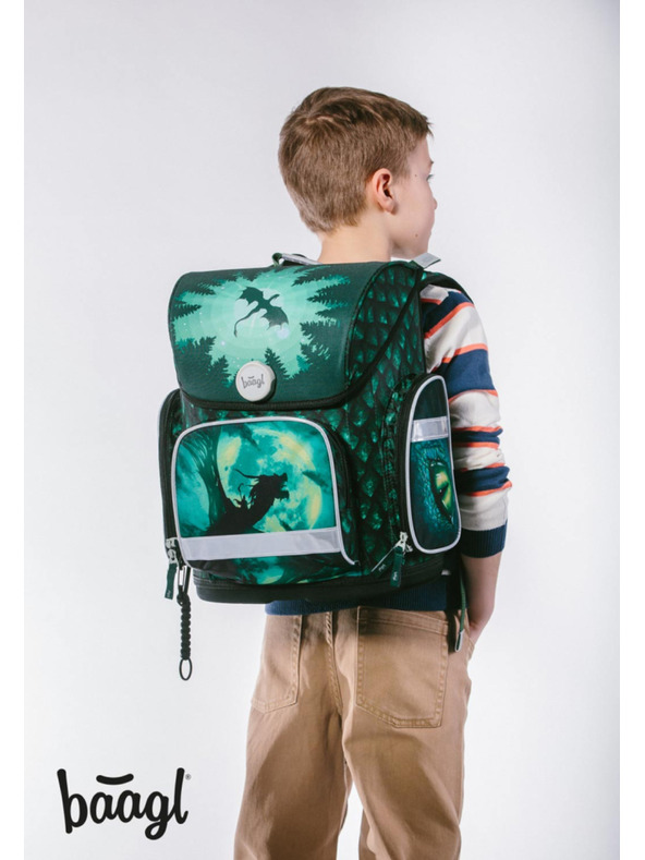 BAAGL  BAAGL SET 5 Ergo Дракон: портфейл, пенал, торба, папки, кутия