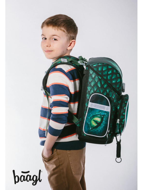 BAAGL  BAAGL SET 5 Ergo Дракон: портфейл, пенал, торба, папки, кутия