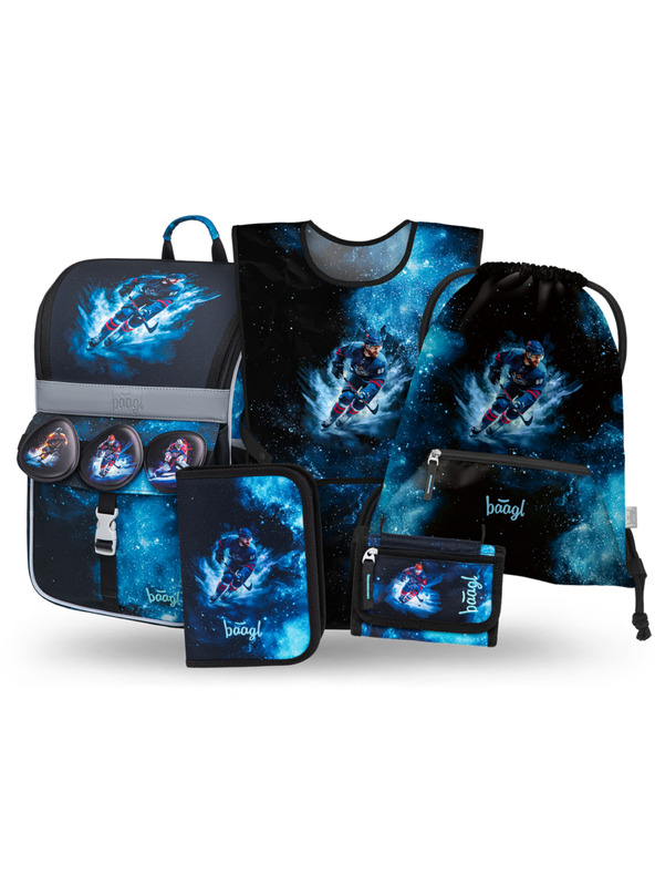BAAGL  BAAGL SET 5 Zippy Хокей: портфейл, пенал, торба, престилка, портмоне