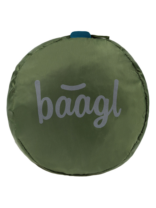 BAAGL  BAAGL Сгъваема спортна чанта Hoop Olive GRS