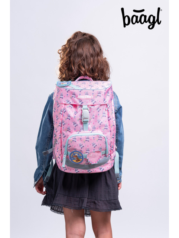 BAAGL  BAAGL SET 3 Airy Minecraft Panda: раница, пенал, торба