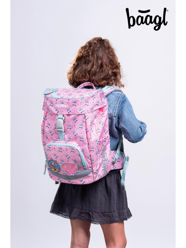 BAAGL  BAAGL SET 3 Airy Minecraft Panda: раница, пенал, торба
