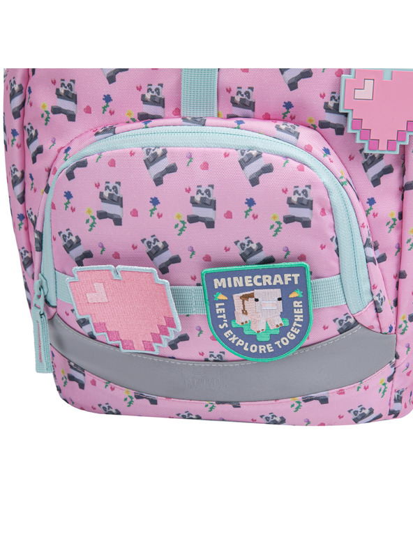 BAAGL  BAAGL SET 3 Airy Minecraft Panda: раница, пенал, торба