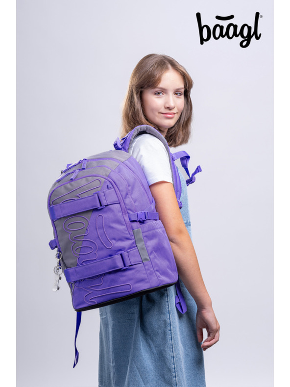 BAAGL  BAAGL Училищна раница Skate Dual GRS