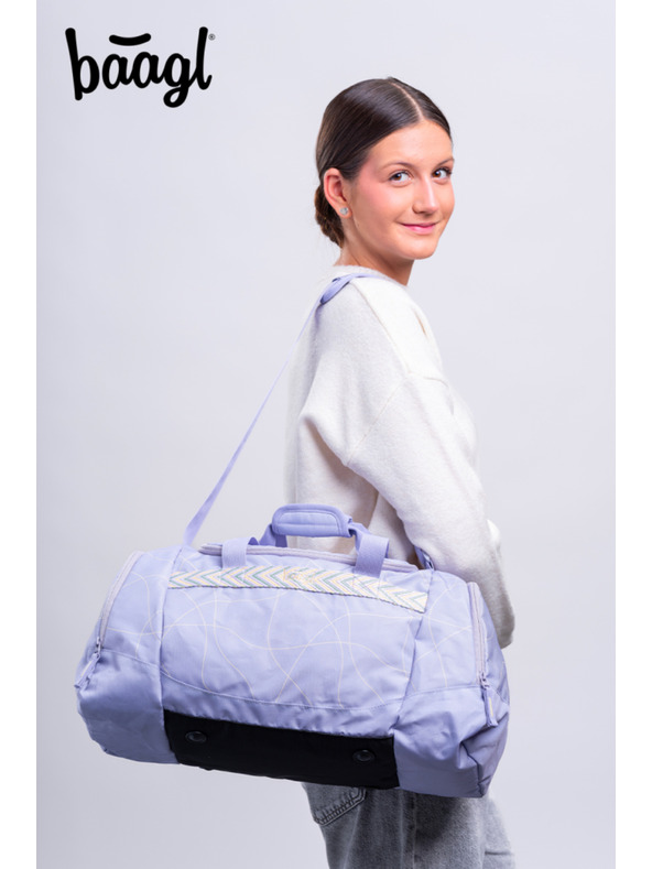 BAAGL  BAAGL КОМПЛЕКТ 5 Skate Max Mishmash: раница, пенал, торба, спортна чанта, кръстна торба GRS