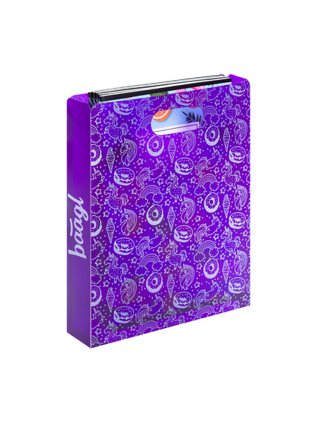 BAAGL  BAAGL Пластмасови корици за училищни тетрадки Еднорог