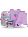 BAAGL  BAAGL КОМПЛЕКТ 5 Zippy Lavender: ученическа чанта, пенал, торба, престилка, портфейл