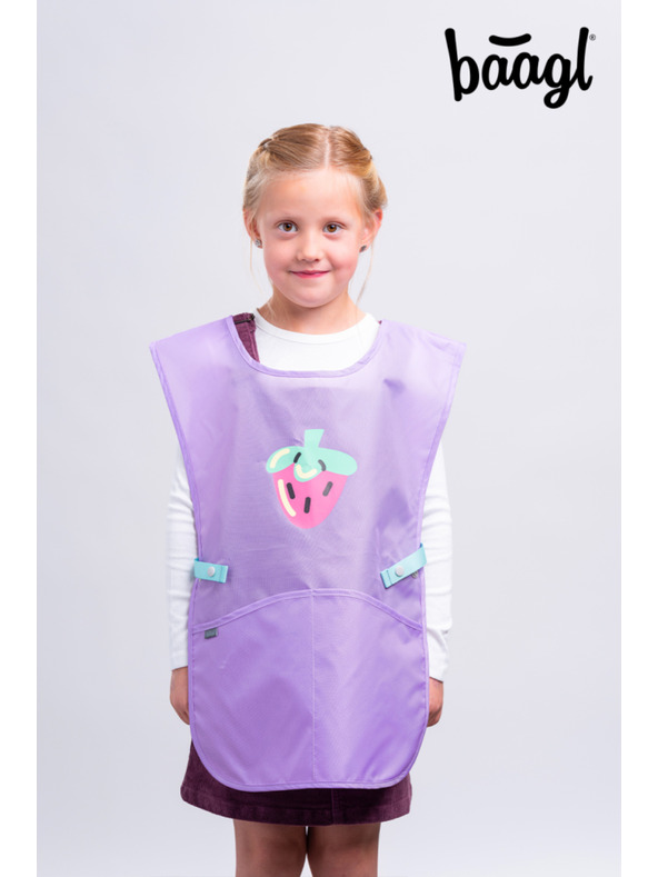 BAAGL  BAAGL КОМПЛЕКТ 5 Zippy Lavender: ученическа чанта, пенал, торба, престилка, портфейл