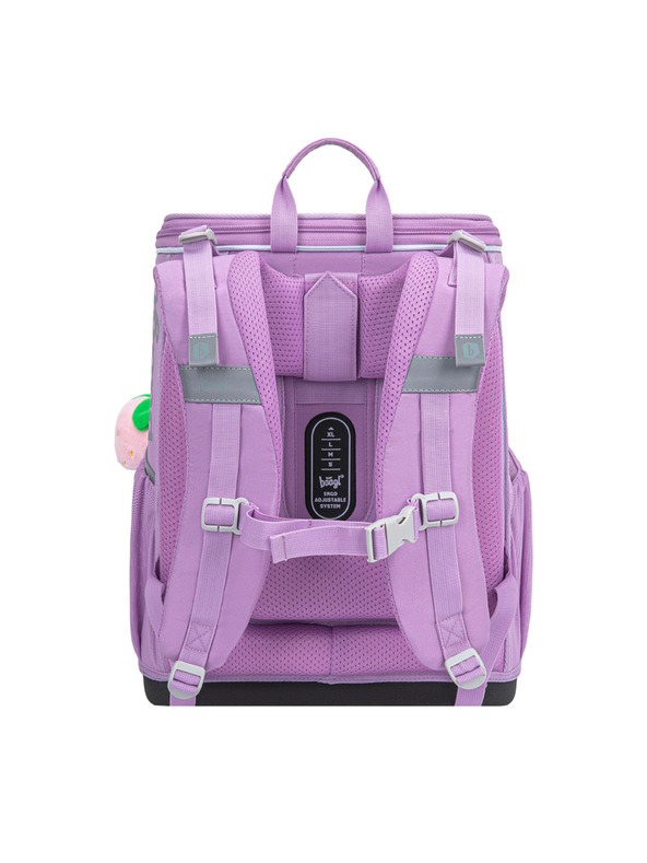 BAAGL  BAAGL КОМПЛЕКТ 5 Zippy Lavender: ученическа чанта, пенал, торба, престилка, портфейл