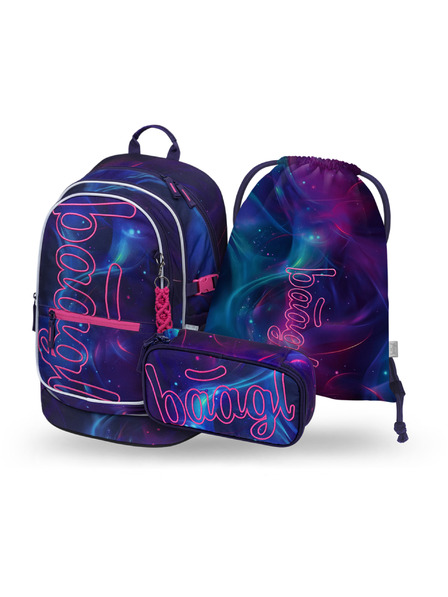 BAAGL  BAAGL SET 3 Core Nova: раница, пенал, торбичка GRS