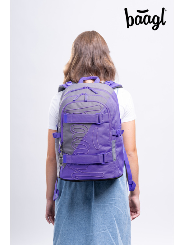 BAAGL  BAAGL SET 5 Skate Dual: раница, пенал, спортна чанта, поясна чанта, калъф за лаптоп GRS