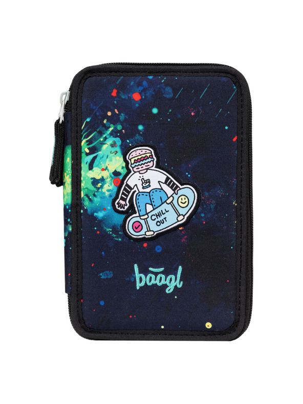 BAAGL  BAAGL Училищен триделен пенал Chill GRS