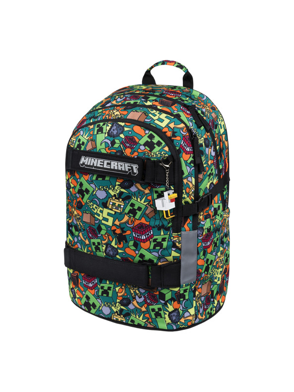 BAAGL  BAAGL Училищна раница Skate Minecraft Chaos