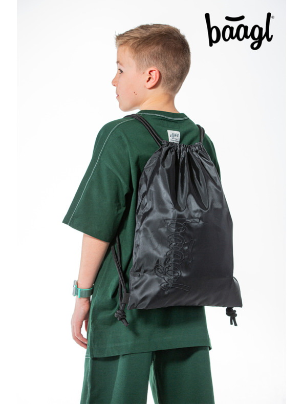 BAAGL  BAAGL SET 5 Skate Max Darkness: раница, пенал, торбичка, спортна чанта, поясна чанта