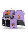 BAAGL  BAAGL SET 3 Zippy Капибара: раница, пенал, торбичка