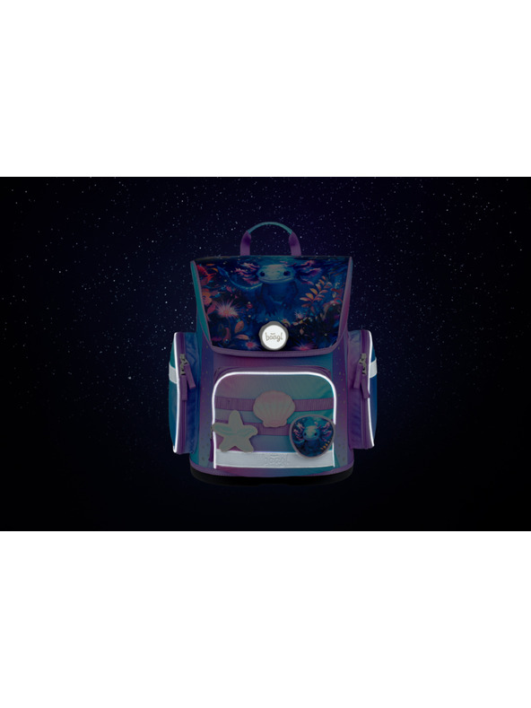 BAAGL  BAAGL КОМПЛЕКТ 3 Ergo Axolotl: портфейл, пенал, торбичка