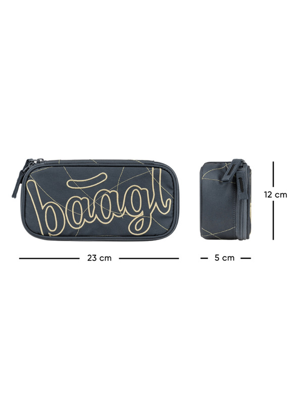 BAAGL  BAAGL Училищен пенал етюд Wave GRS