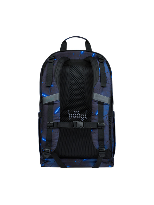 BAAGL  BAAGL КОМПЛЕКТ 5 Cubic Flash: раница, пенал, торба, кръстосана чанта, калъф за лаптоп GRS