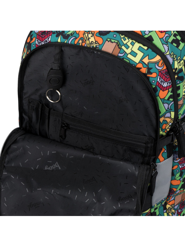 BAAGL  BAAGL КОМПЛЕКТ 3 Skate Minecraft Chaos: раница, пенал, торба