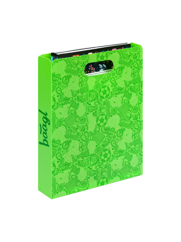 BAAGL  BAAGL Пластмасови папки за училищни тетрадки Футбол